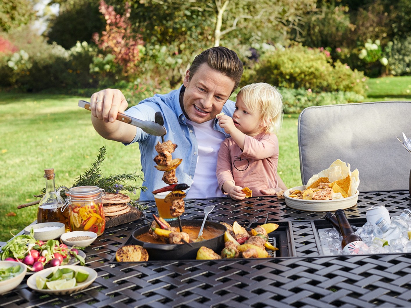 Jamie oliver bbq table and chairs new arrivals