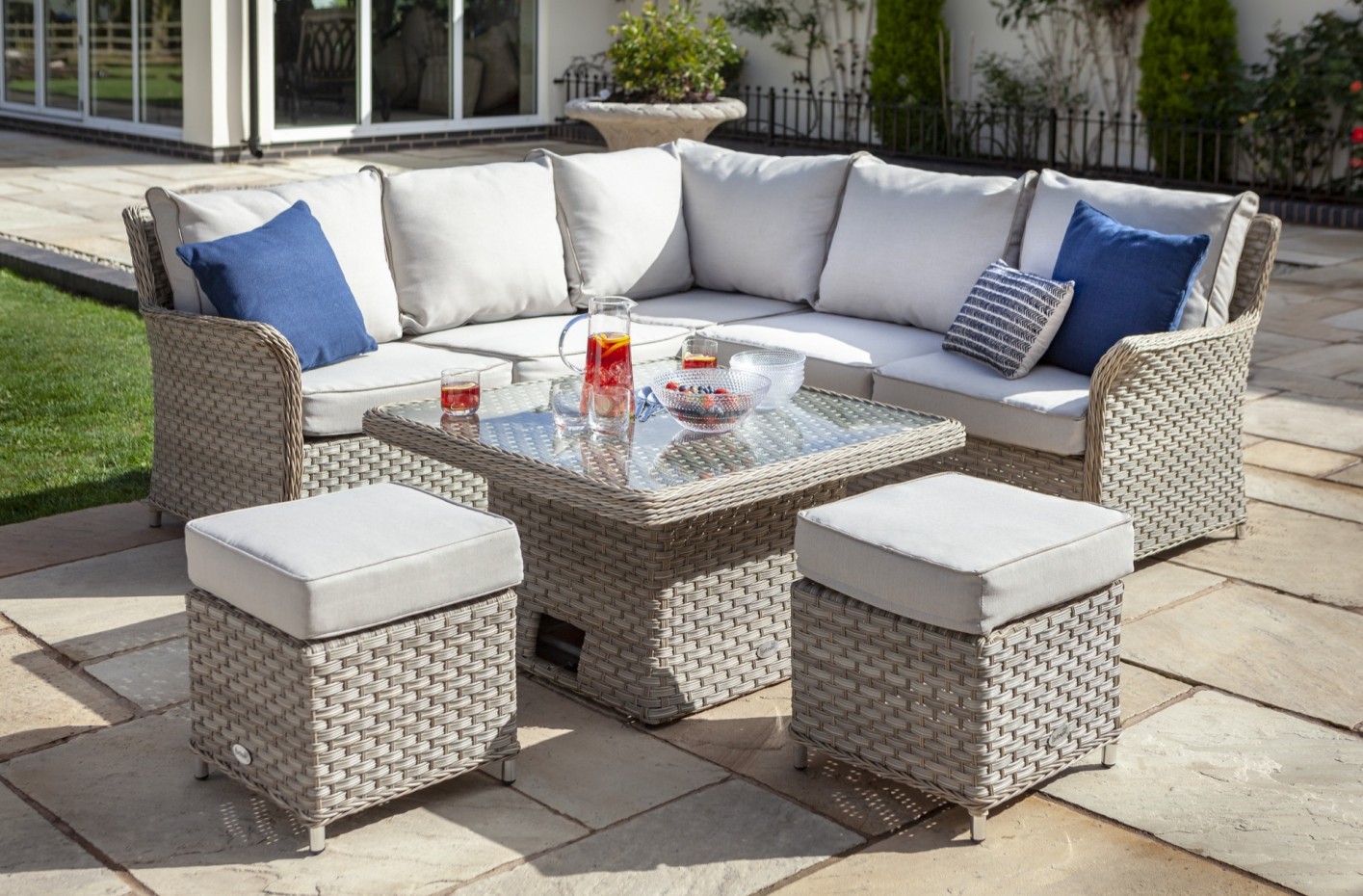 Hartman Hartman Heritage Square Adjustable Casual Garden Furniture ...