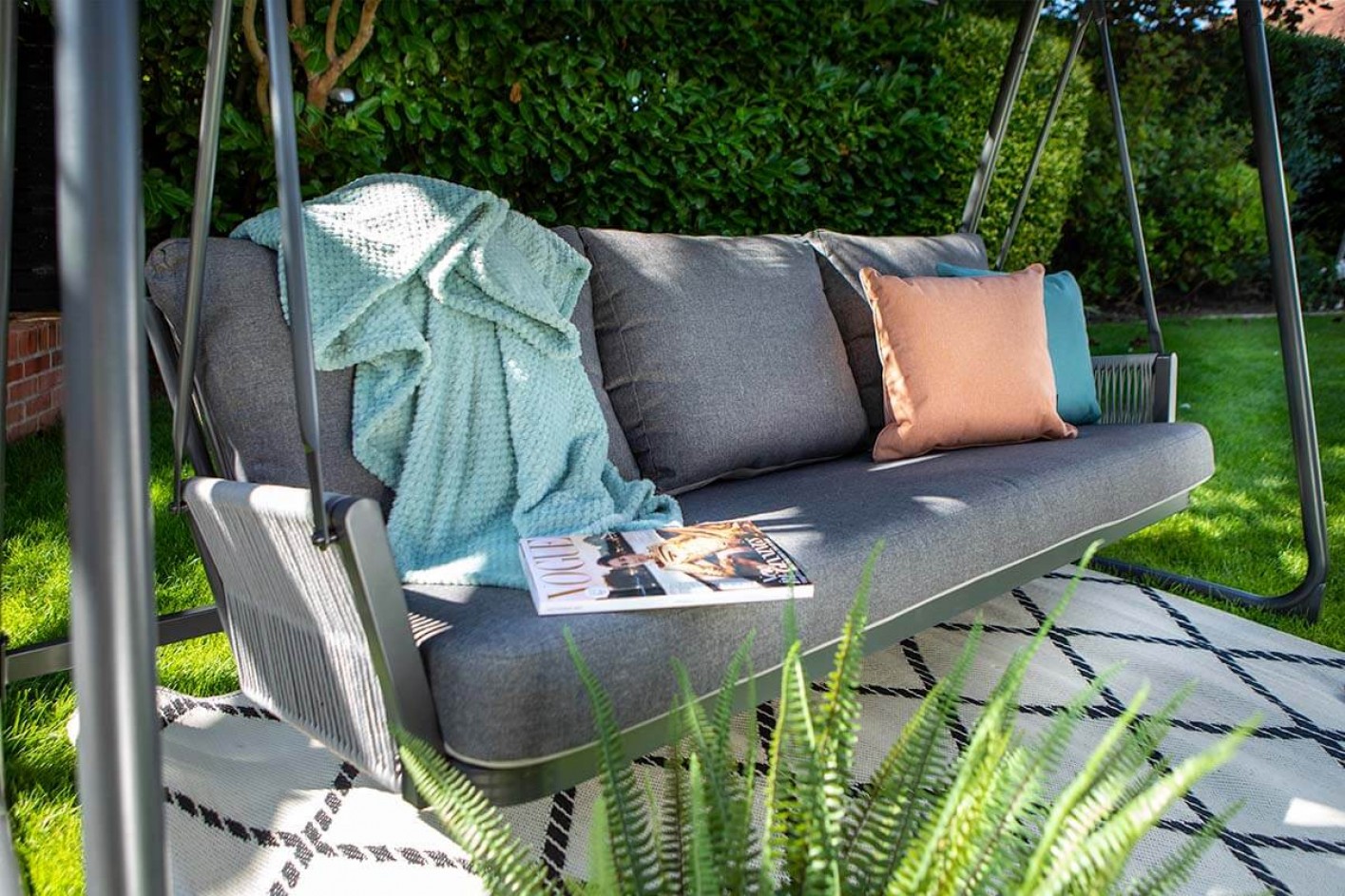 Hartman Dubai 3 Seat Swing Xerix Rope Garden Furniture The Garden