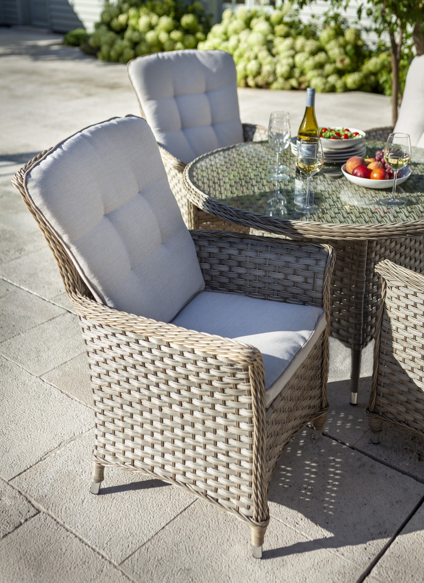 Hartman Hartman Heritage 4 Seat Round Garden Furniture Set - Beech ...