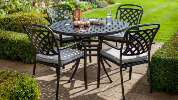 Hartman berkeley 4 2024 seat round dining set