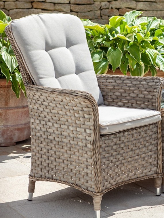 Hartman Heritage Garden Furniture pair Dining Chairs Beech Rattan Garden Furniture The Garden Furniture Company