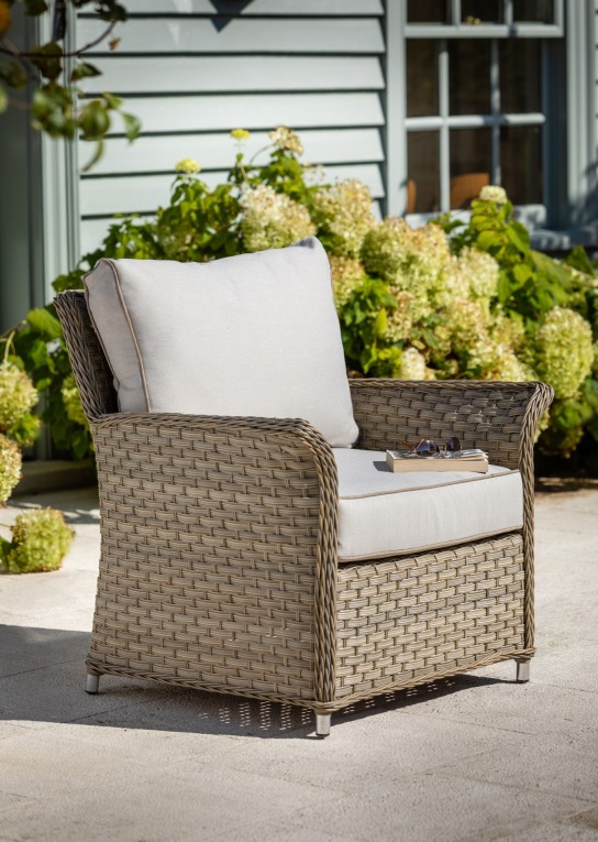 Hartman Heritage Garden Furniture Casual Dining Armchair Beech Rattan Garden Furniture The Garden Furniture Company